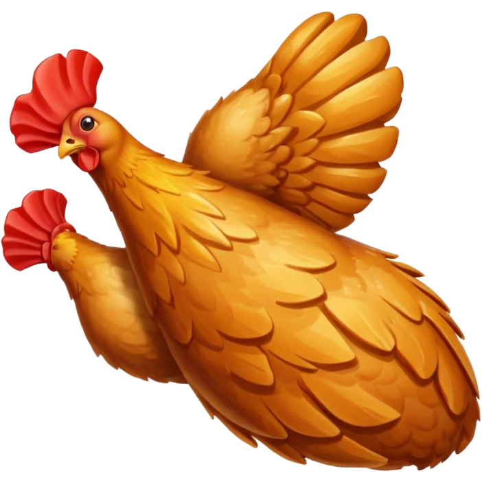 Chicken wing emoji
