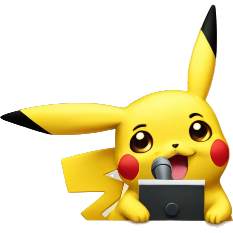 pikachu at podium emoji