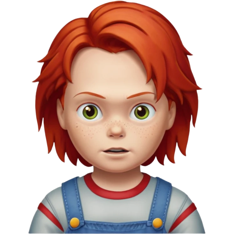 Un emojin de chuky emoji