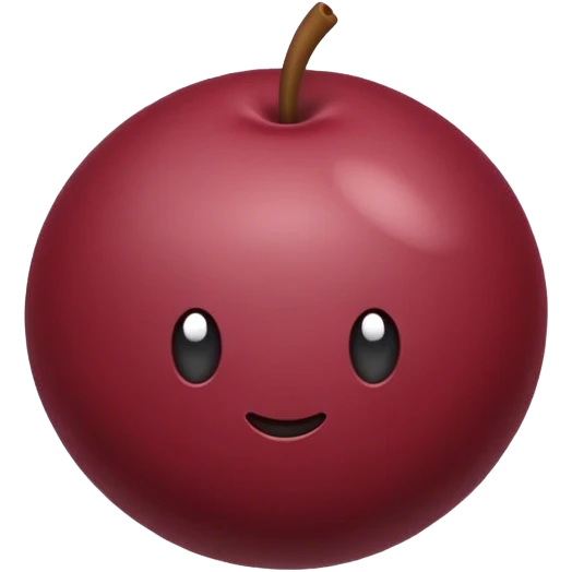 Maroon emoji