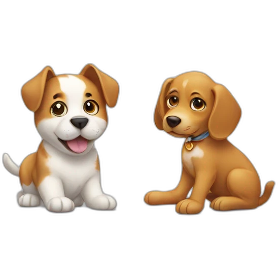 cat and dog emoji