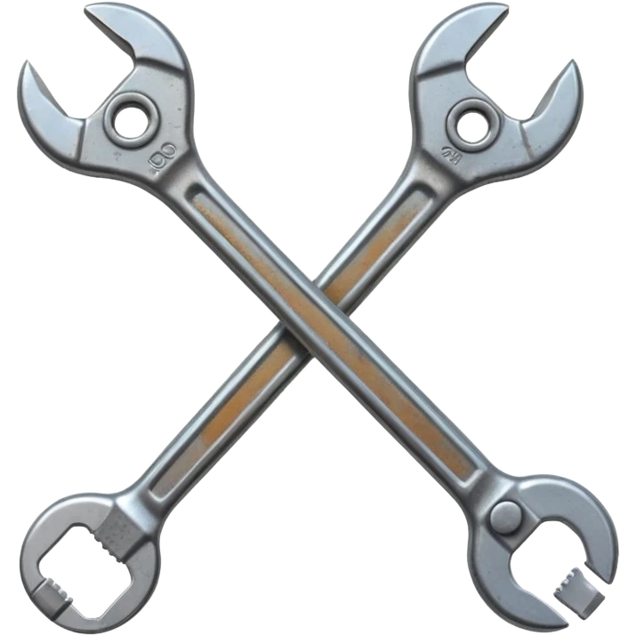 make me a retro-style wrench just one  emoji
