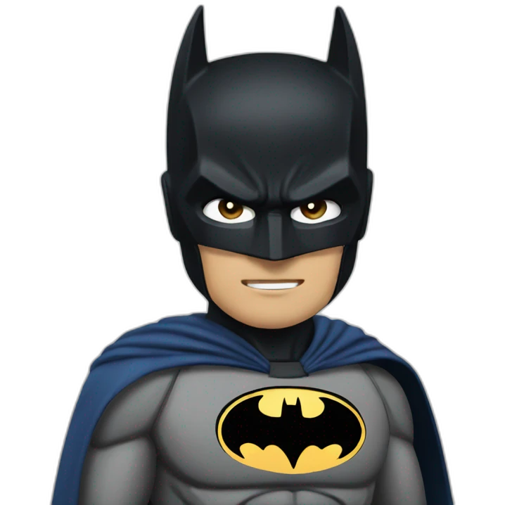 Batman acknowledges emoji