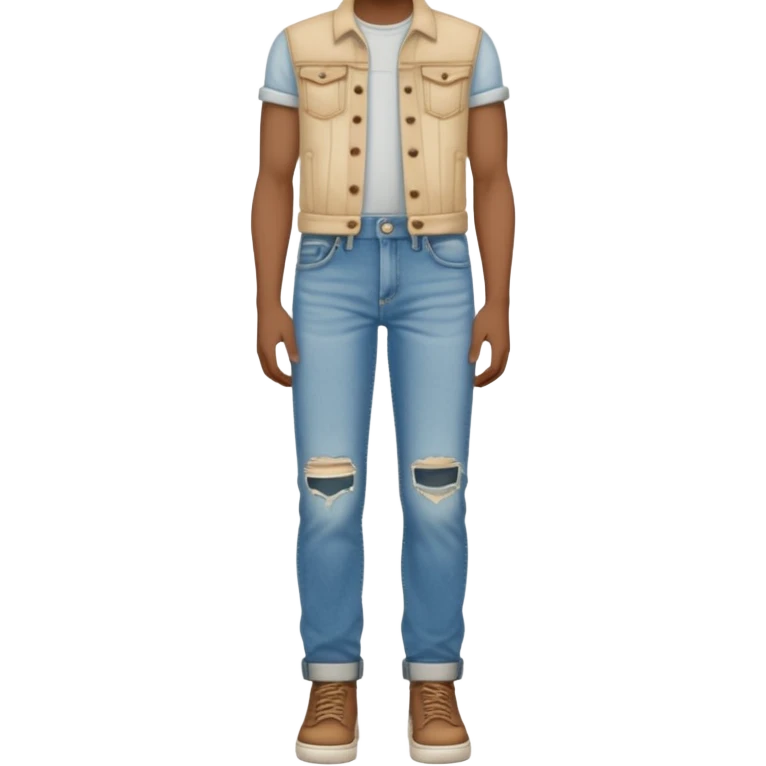 vintage motel rock jeans emoji