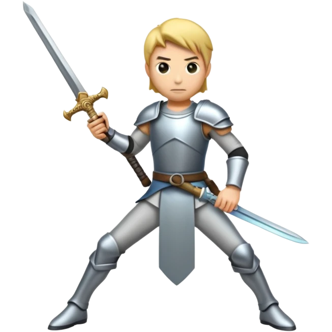 An integral holding a sword emoji
