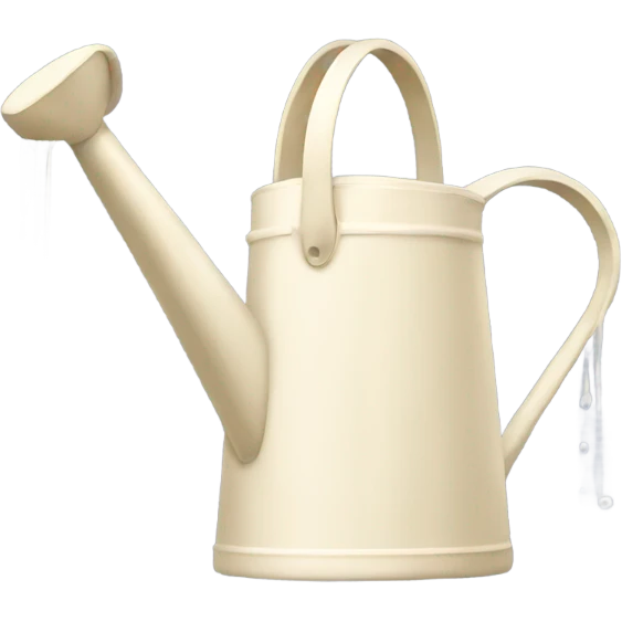 cream watering can emoji