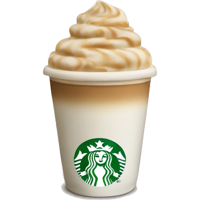 starbucks latte emoji