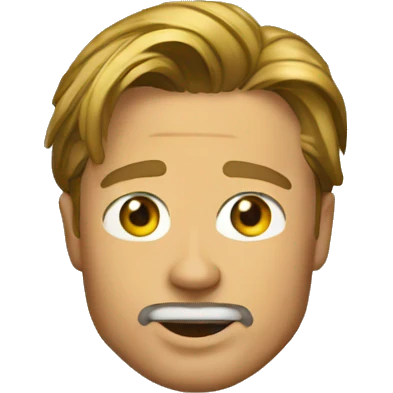 Brad Pitt emoji