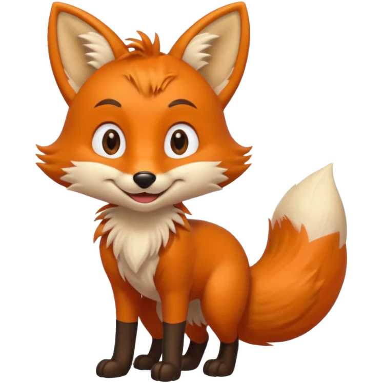 Tails the fox emoji