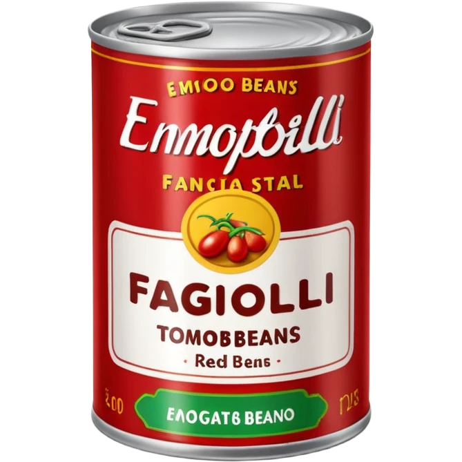 fagioli in scatola emoji