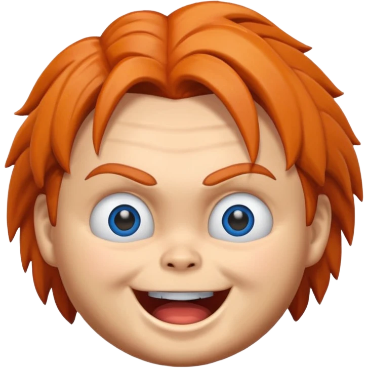 Un emojin de chuky emoji