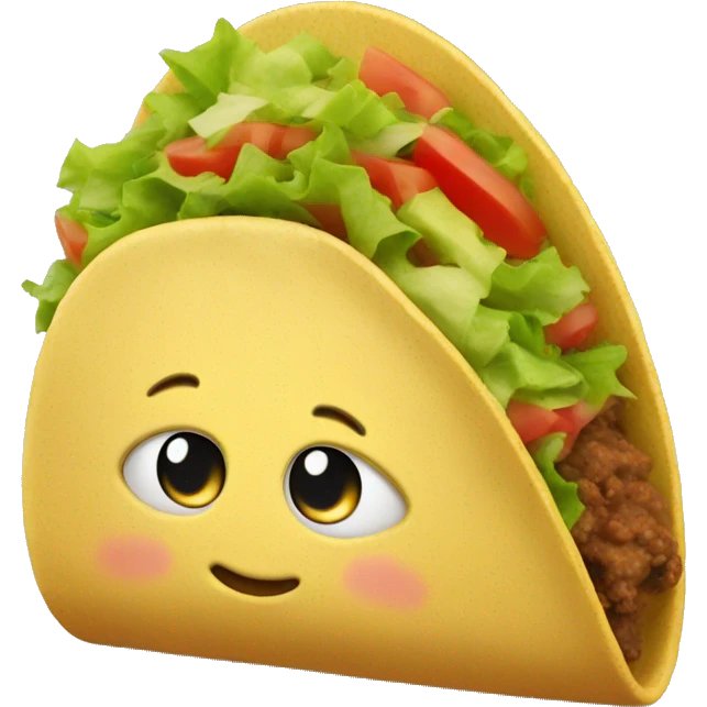  Cute taco  emoji