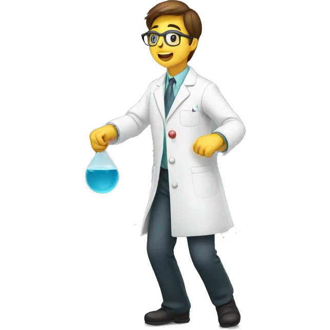 Chemist tripping emoji