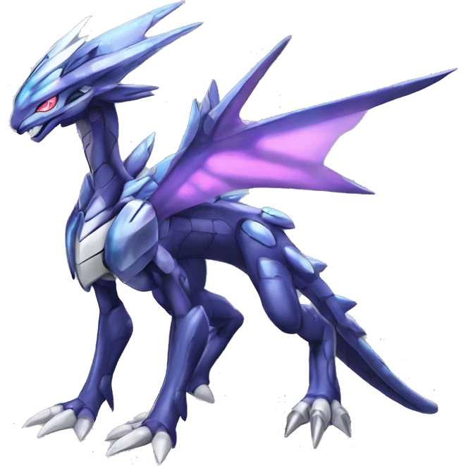  Cool Edgy Shiny Godly Ethereal Digimon-Genesect-Dialga-Reptile full body emoji