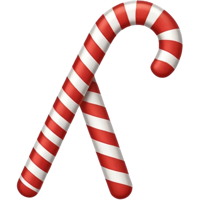 Candy white and red emoji