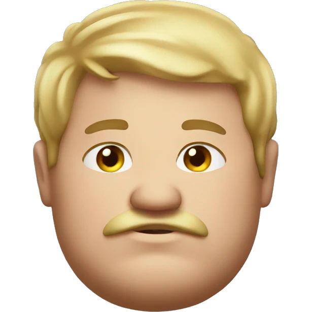 Fat guy  emoji