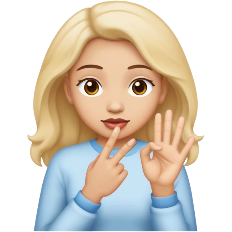 Fingering vagina emoji