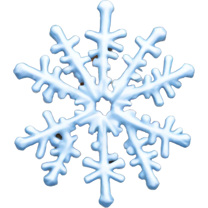 Flocon de neige  emoji