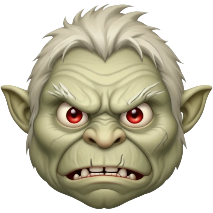  Scary troll face emoji