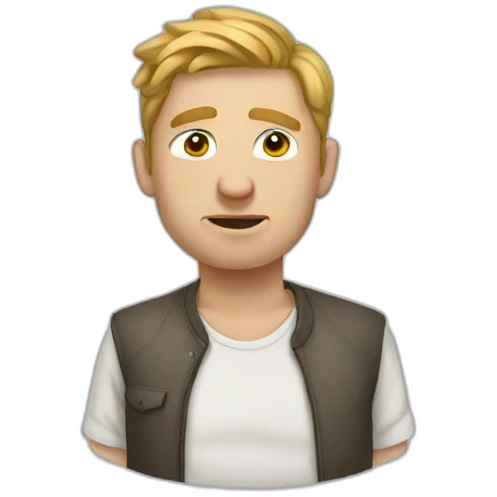 cringe white man emoji
