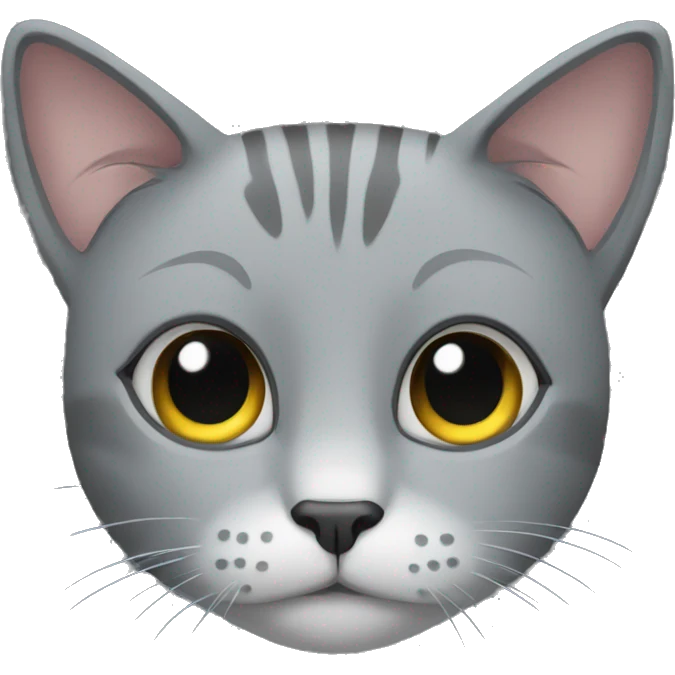 grey cat emoji