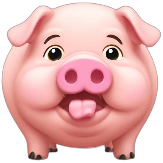 very-fat-pig emoji