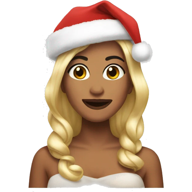 coquette christmas emoji