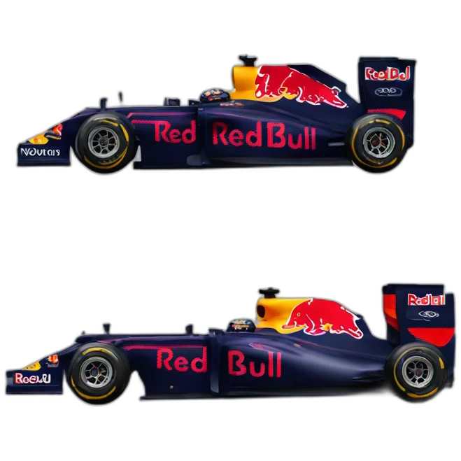 Red bull f1 car emoji