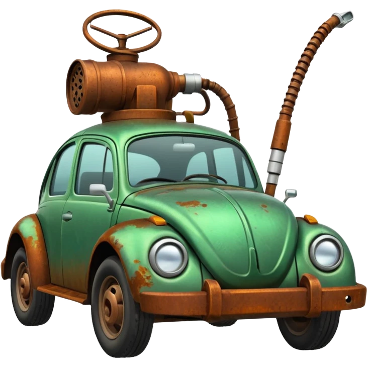 Bug sprayer car emoji