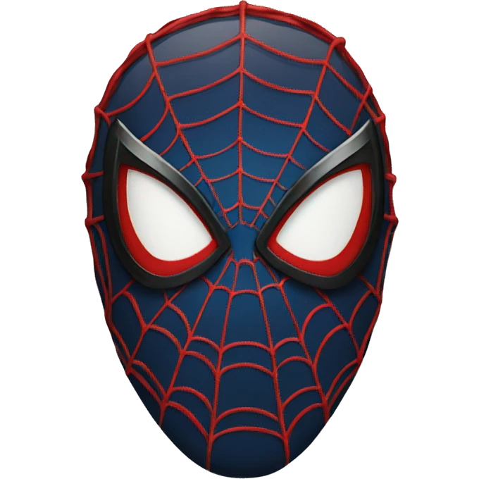 Spiderman mask emoji