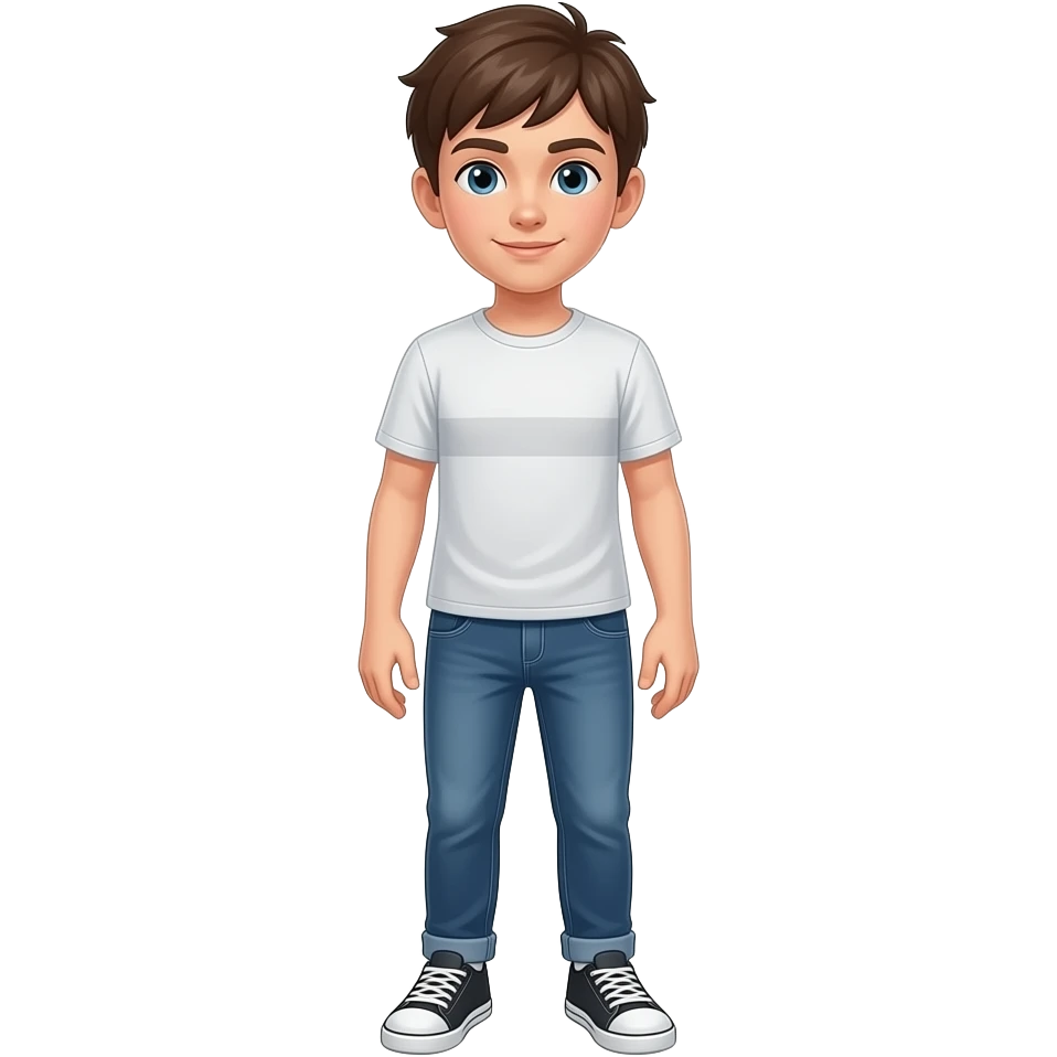 adolescente cuerpo entero emoji