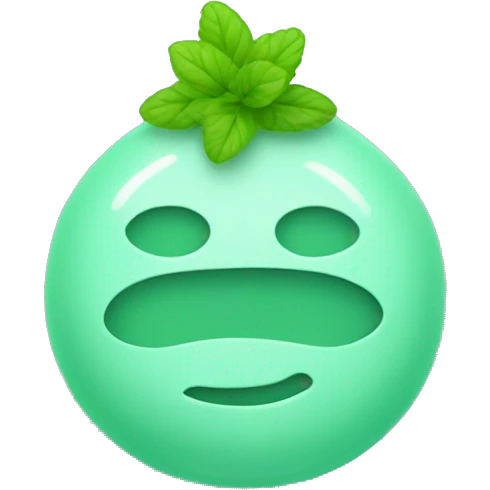Mint green emoji