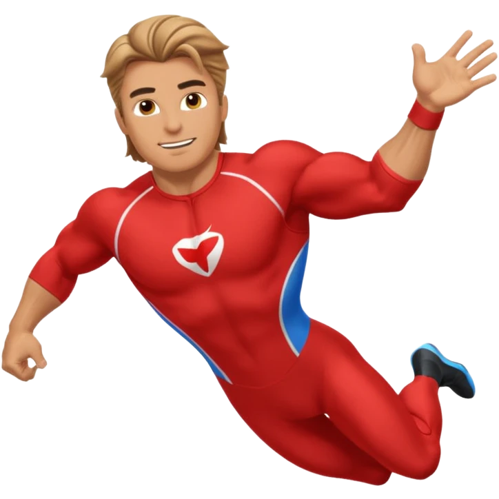 Fabio flying emoji