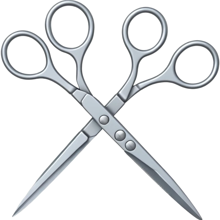 intertwined scissors emoji