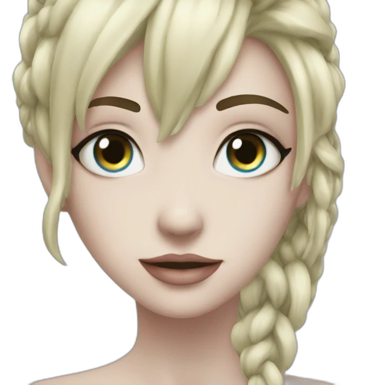 Coeur bleu.ciel emoji