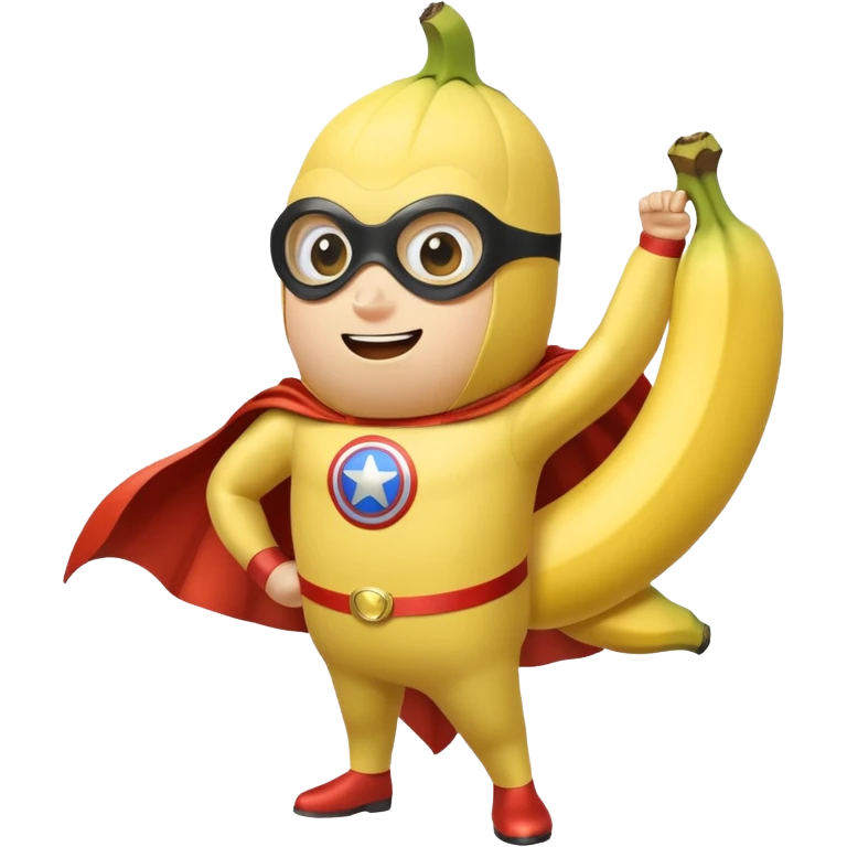 banana as superhuman emoji