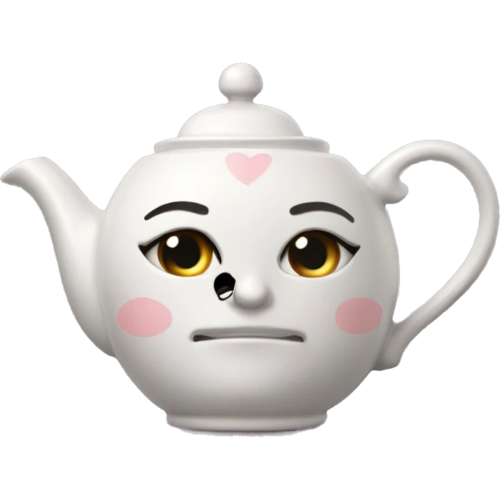 Coquette teapot emoji