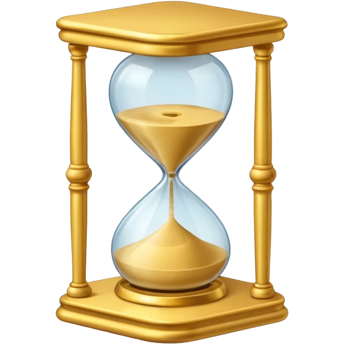 sand clocks emoji