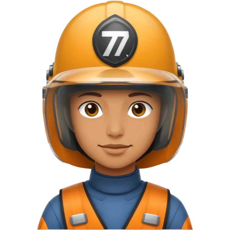create a player character with an ind70 helmet from the game Arena Breakout emoji