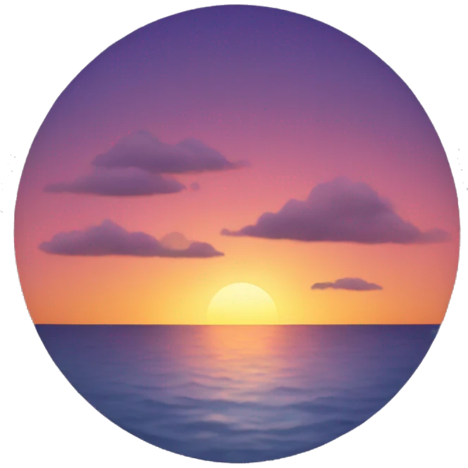 sunset emoji