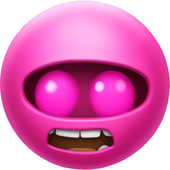 pink bomb emoji