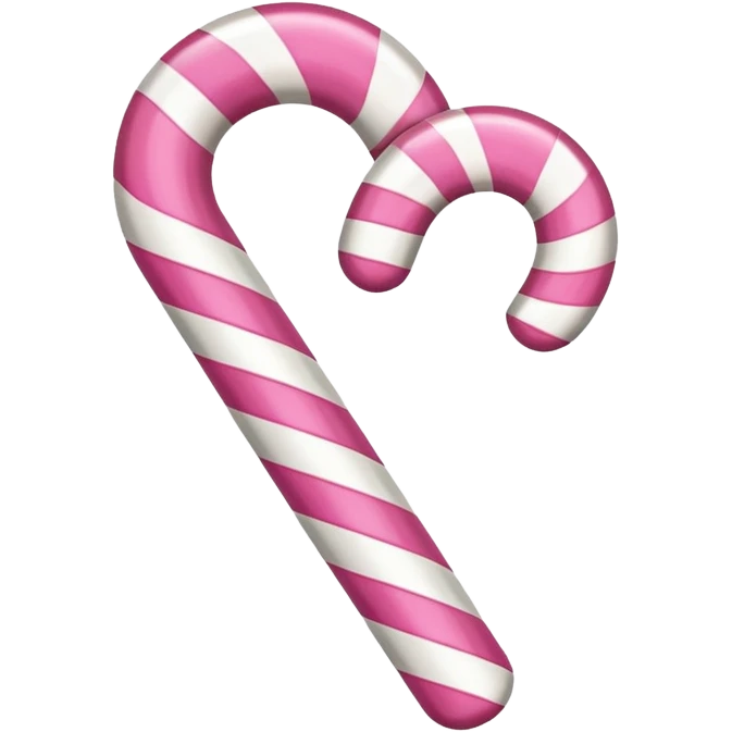 PINK CANDY CANE emoji