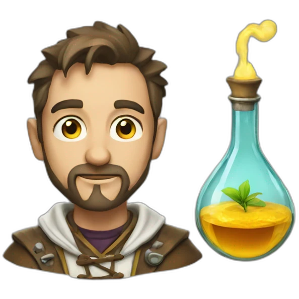 The alchemist emoji