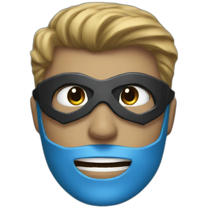 Blue Batman emoji