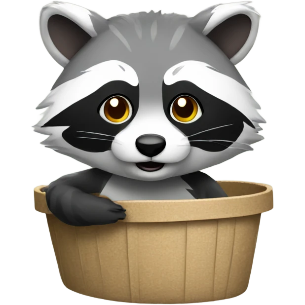 Trash panda  emoji
