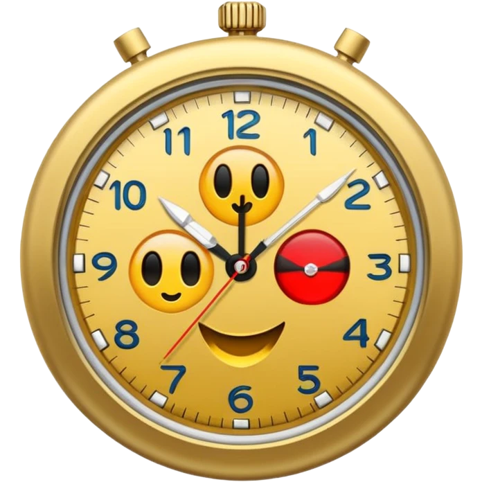 Reloj emoji