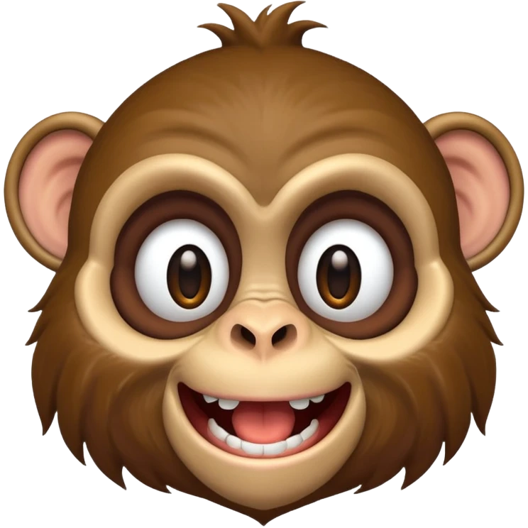 crazy monkey emoji