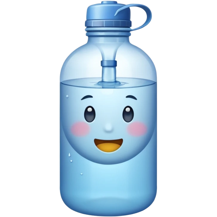 A water bottle emoji emoji