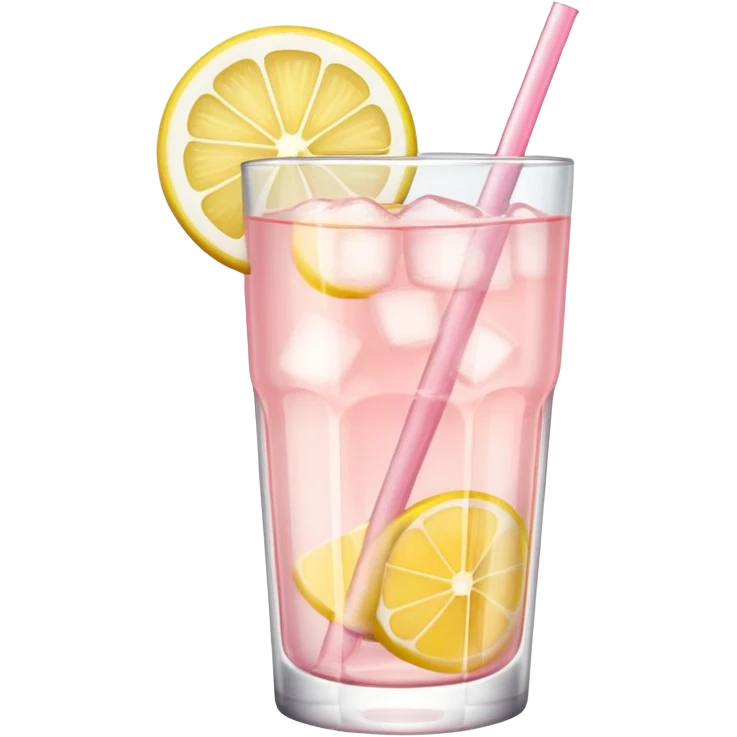 Light pink lemonade emoji