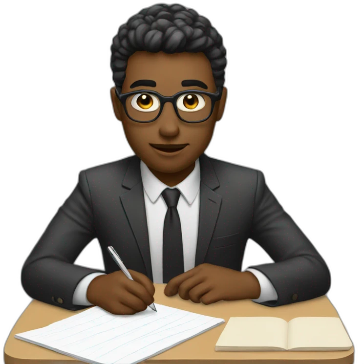taking notes emoji